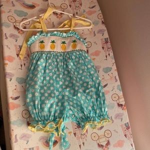 Smocked outfit
